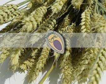 Dried Wheat Bunch handtied with either raffia or jute ribbon