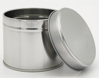 250ml Welded Silver Tins - Multi purpose