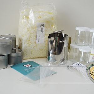 100% soy wax candle making kit large image 1