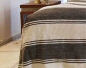 Moroccan Pom Pom blanket and throw, Bohemian blanket, Berber blanket, Wool blanket, Hand woven, Handmade blanket, Bed spread, Bed cover.