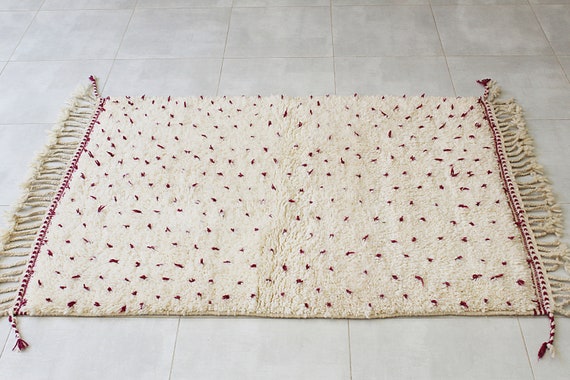 Direct from Artisan,handmade  Berber Wool Rug - Artisan Handwoven Home Accent