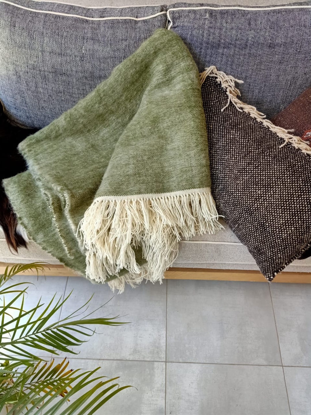 Tribe alive moroccan pom throw hotsell