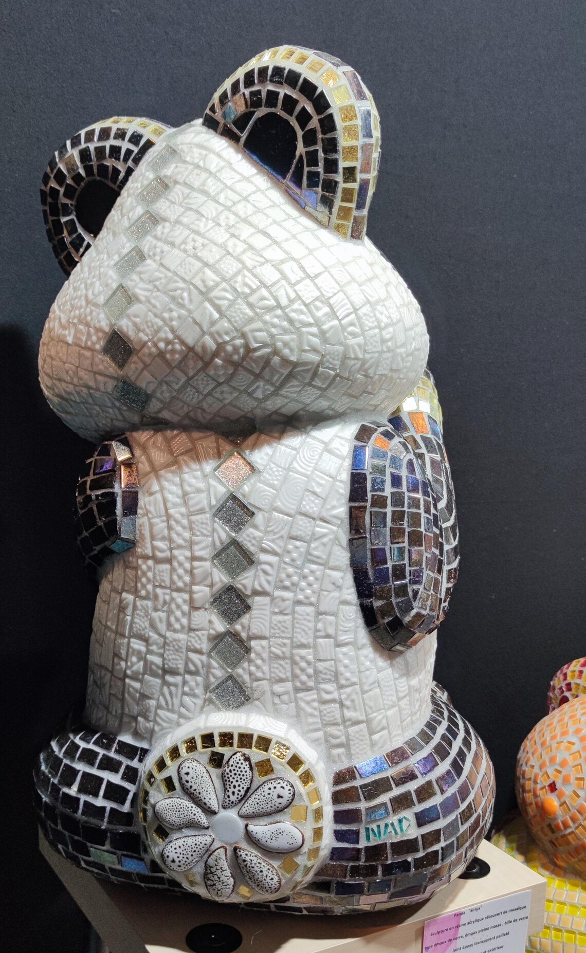 Sirius the Panda - Mosaic Sculpture - Etsy