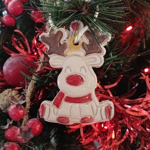 Rennes de noel céramique- décoration noël