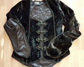 Steampunk Blouse Gothic Lolita Jacket 3 4 Arm Black Jacket Victorian Dark Age Steampunk