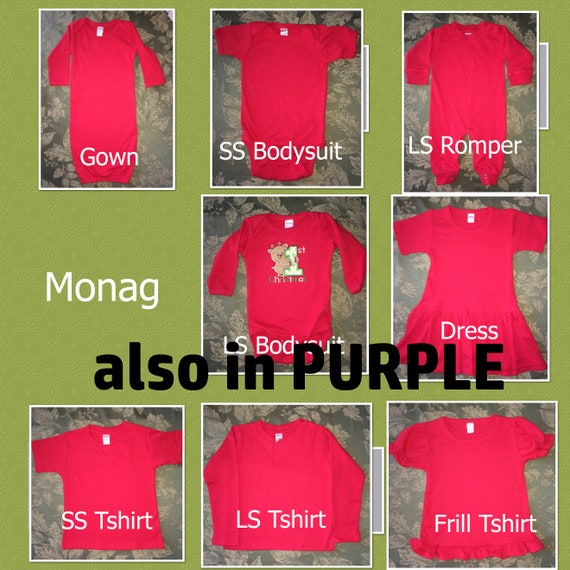 Monag Shirts Size Chart