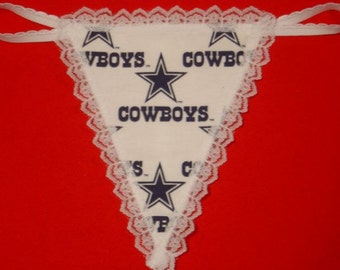 dallas cowboys bra and underwear