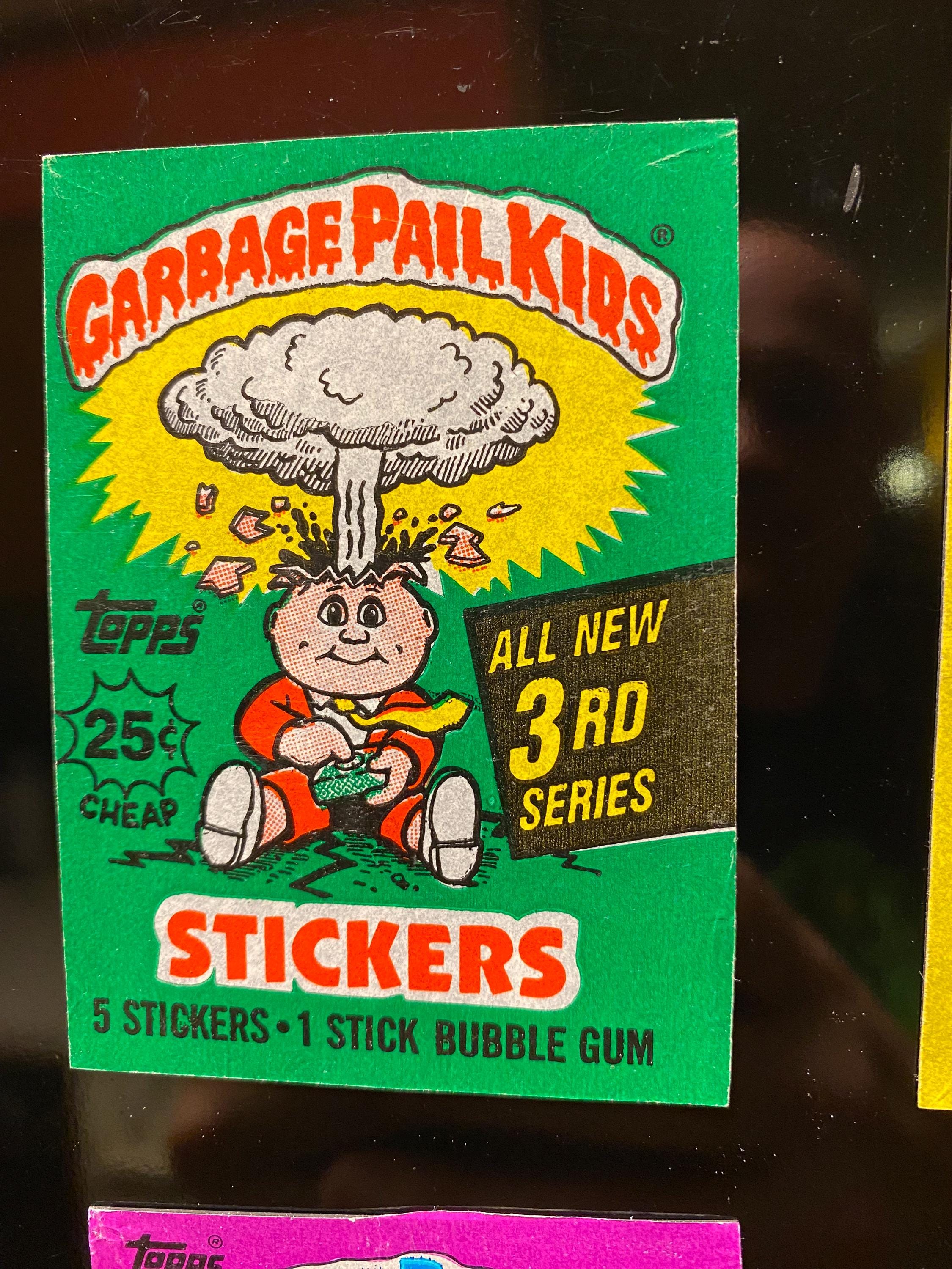 Garbage Pail Kids Wax Pack Trading Card Magnet - Etsy