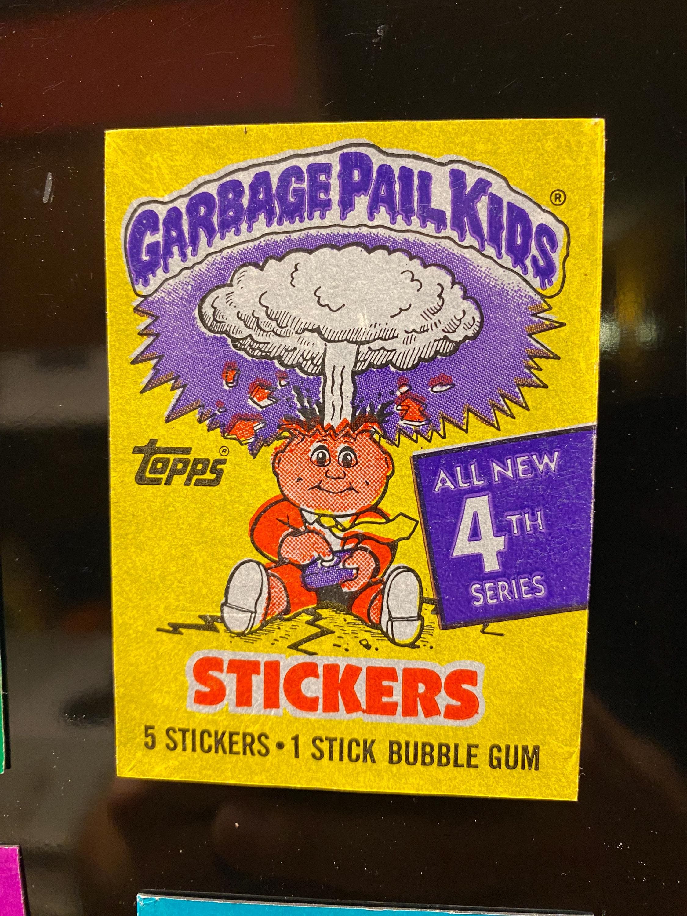 Garbage Pail Kids Wax Pack Trading Card Magnet - Etsy