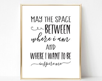 Space quote | Etsy