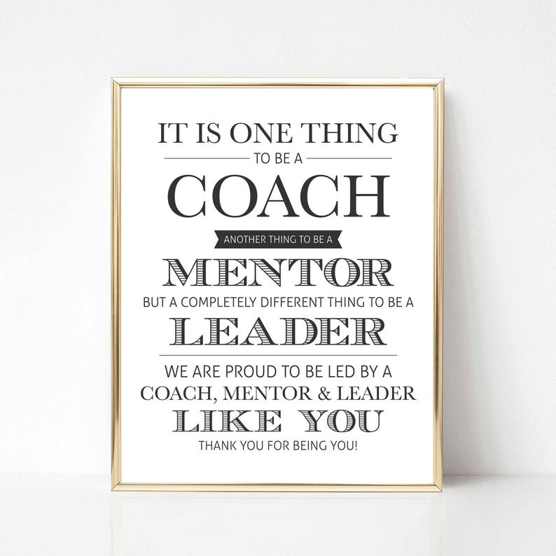 Digital Coach Quote Gift we Best Coach Quote Gift Coach - Etsy