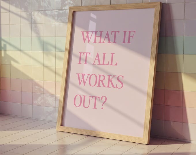 Affirmation Wall Art