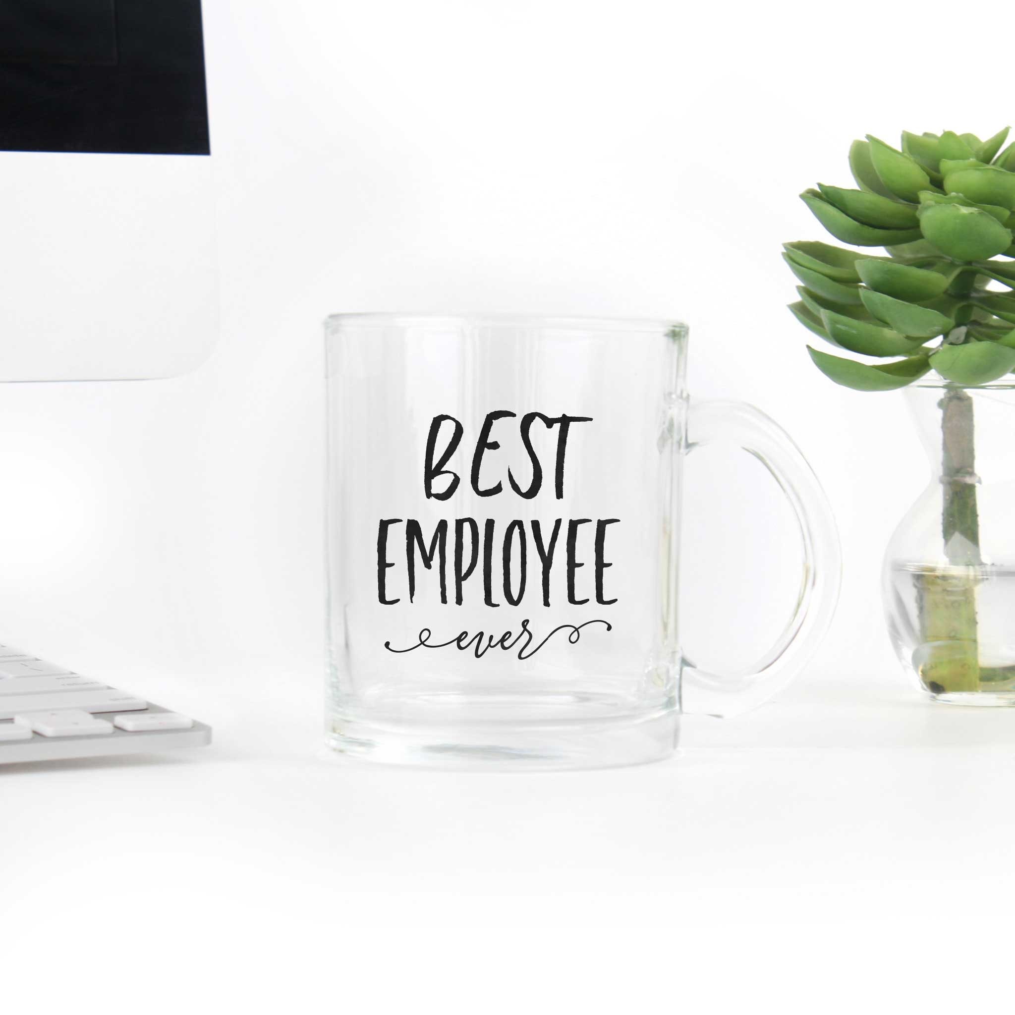 Best Employee Ever Coffee Mug Gift Employee Appreciation Day Etsy