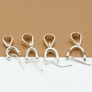 20 Abrazaderas Estriadas Para Colgantes De Cristal - Tamaño 15 Mm X 3 Mm, Latón, ¡envío Desde Reino Unido!