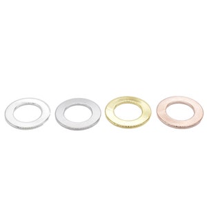 5 Sterling Silver Closed Jump Rings, 925 Silver Jump Rings, Gold Plated Circle Jump Rings, Rhodium Plated Closed Ring, Round Bead Spacers