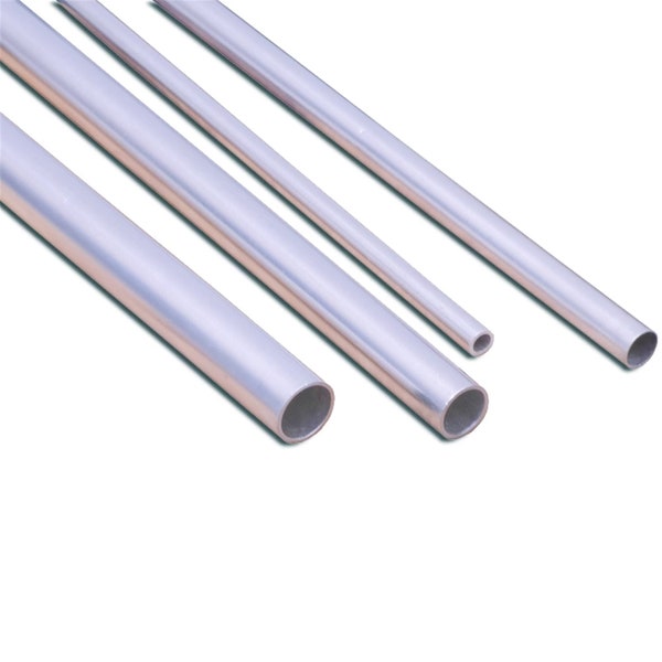 Sterling Silver Tube Wire, 925 Silver Straight Tube Wire, Round Seamless Tube, Hard Wire Tube 1.5mm 1.8mm 2mm 2.5mm 3mm 4mm 5mm 6mm 7mm 8mm