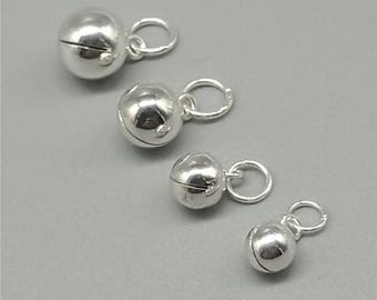 silver jingle bells etsy