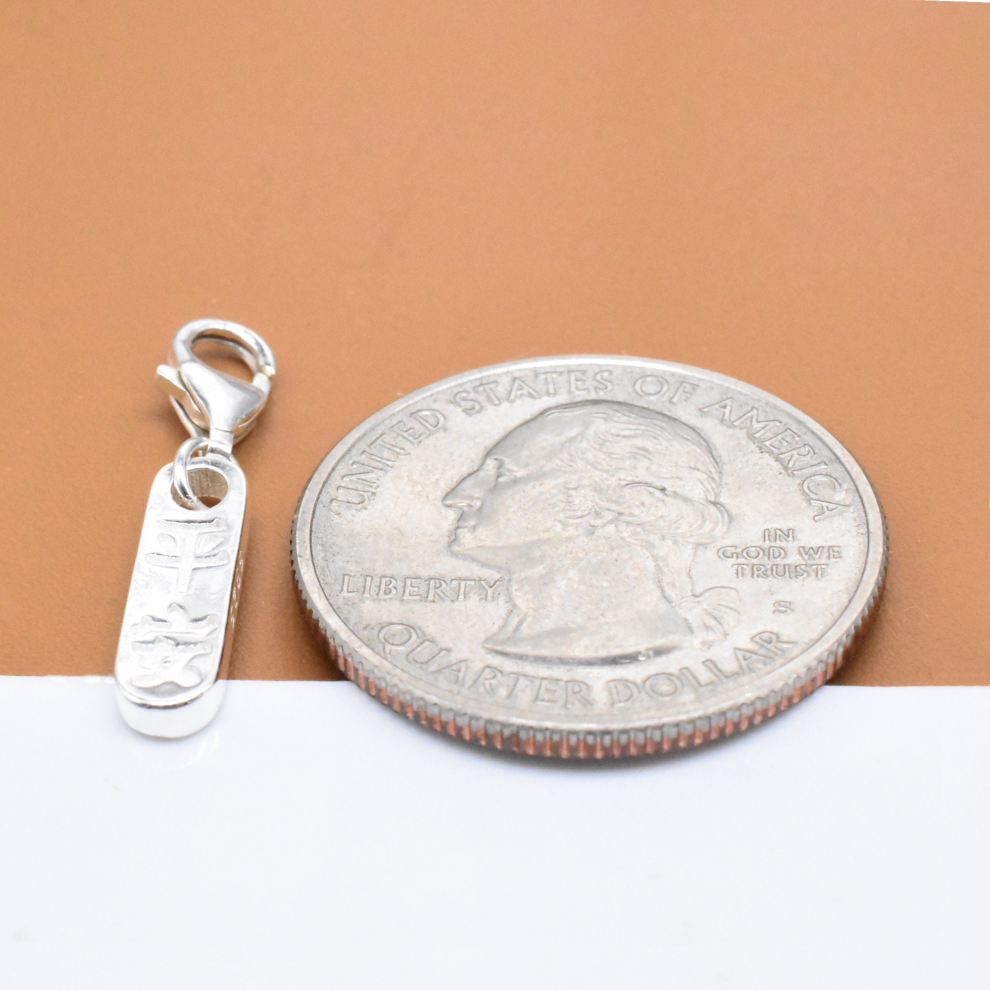 Sterling Silver Safe and Wealth Clip on Charm 925 Silver Etsy