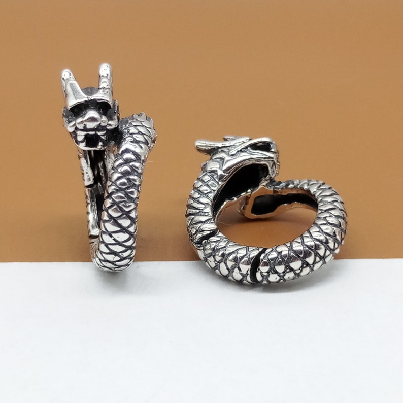 Bracelet Clasp 925 Silver Dragon Lobster Clasp Oxidized Claw Lobster Clasp Sterling Silver Dragon Lobster Clasp Necklace Clasp