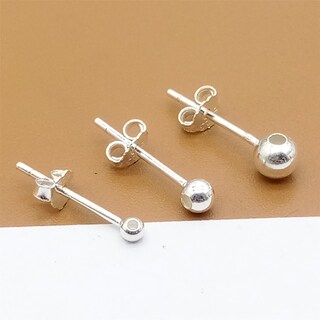 SHNAYA JEWELS Orecchini Pendenti In Argento Sterling 925 Con Perline Da 8 Mm E Rubino Zoisite - Fatti A Mano