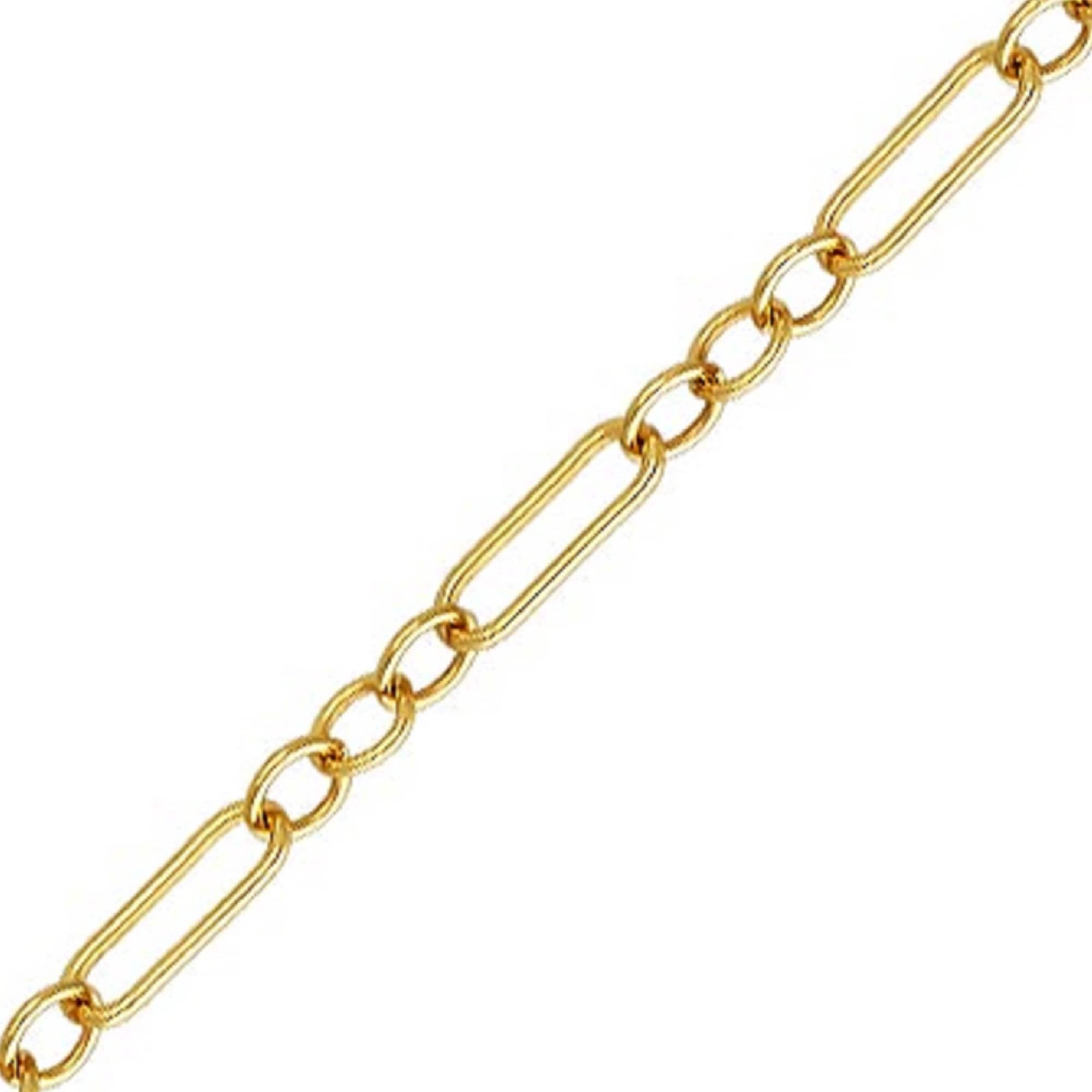 14K Gold Filled Figaro Chain Gold 