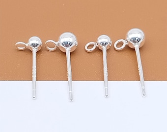 Orecchini a farfalla placcati in oro vero senza nichel 18K, orecchini a perno per animali, accessori per orecchini in argento sterling 925, creazione di gioielli - Italia