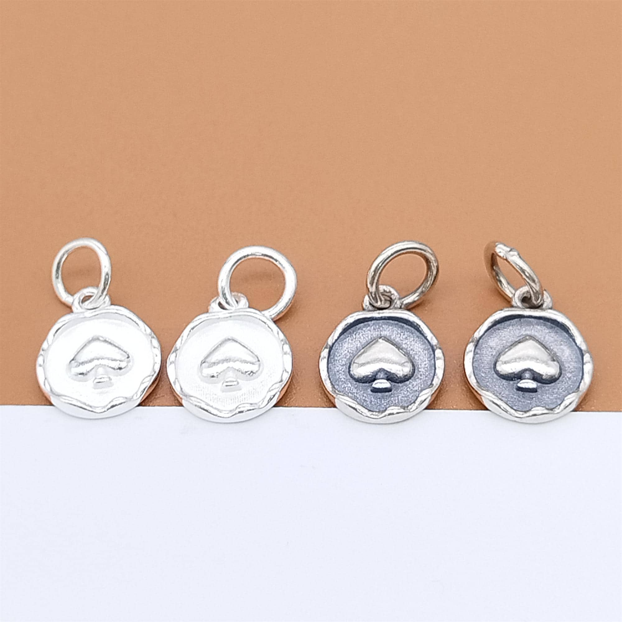 4 Eimer Sand Und Spaten Charms Antik Silberfarben FF554