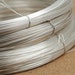 925 Sterling Silver Wires, Round Wires Soft Half Hard Wire 0.3mm 0.4mm 0.5mm 0.6mm 0.7mm 0.8mm 0.9mm 1mm 1.2mm 1.5mm, 3.28 Feet(100cm) 