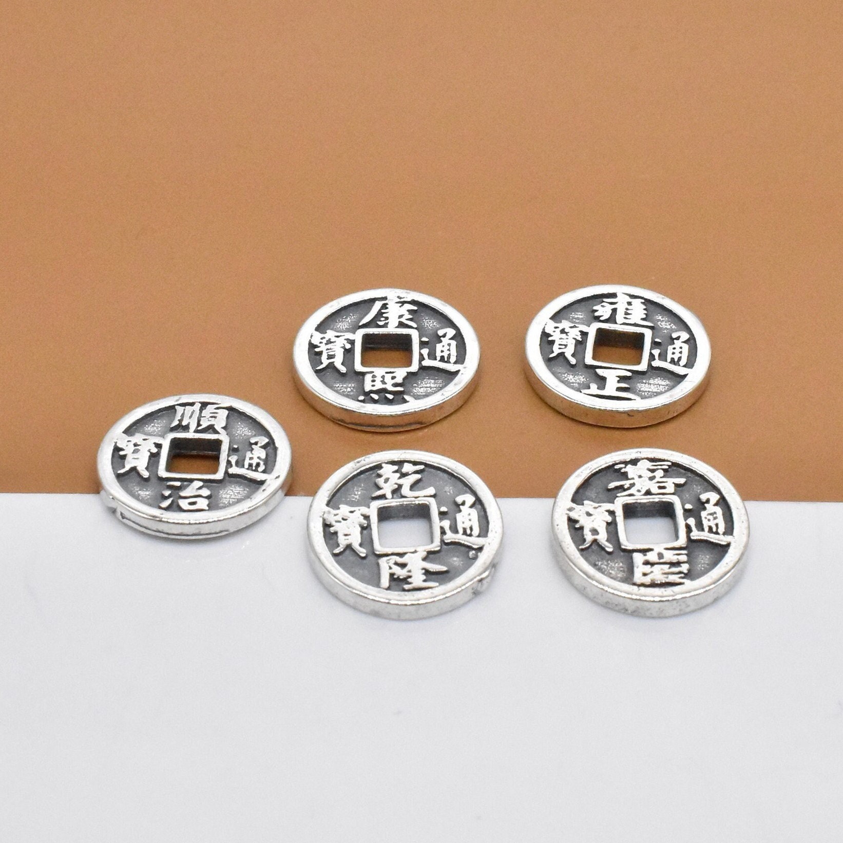 Collana Yin Yang Amuleto, Ciondolo TAO, Bagua, Trigramma, Dragone E - Foto 2