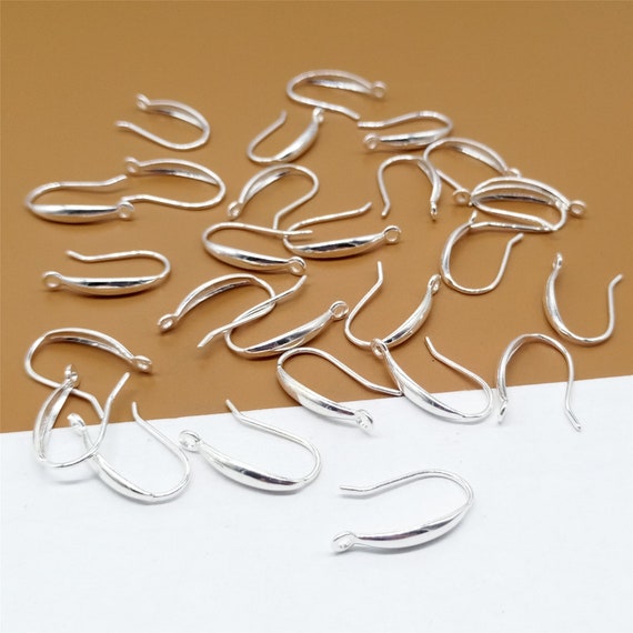 2) pcs BEST Sterling Silver FRENCH Earring Hooks 20 Gauge Wire