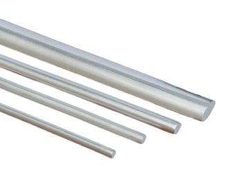 Sterling Silver Half Round Wires, 925 Silver Half Round Wire, Thickness 1.1mm, 1.4mm, 1.5mm, 1.9mm, 2.3mm, 2.6mm, Length 100mm