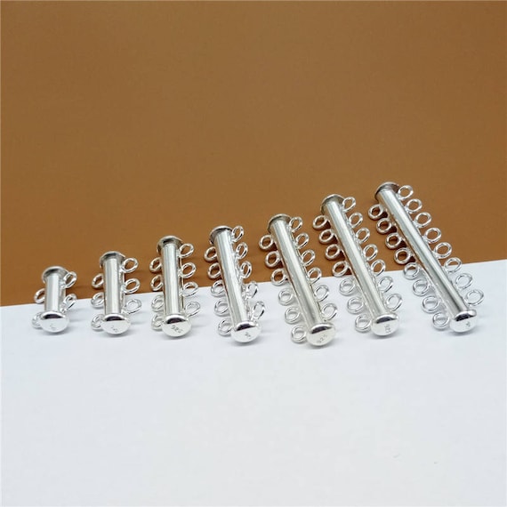 Clasp, Tube 3 strand 925 Clasp, Tube 3 strand 925