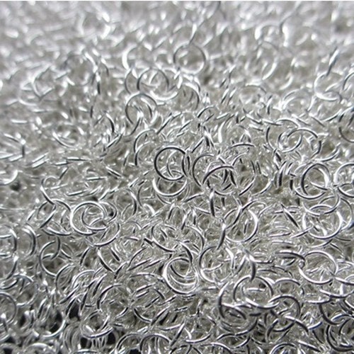 25 Sterling Silver Open Jump Rings, 925 Sterling Silver Jump Ring 2.5mm ...