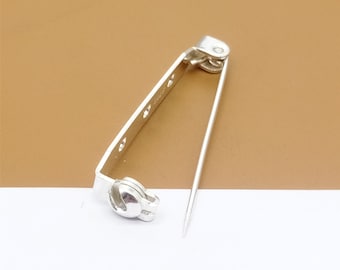 Decorative Metal Brooch Back Bar Locking Pins for Garment - China Back Bar  Pin and Brooch Back Bar Pin price