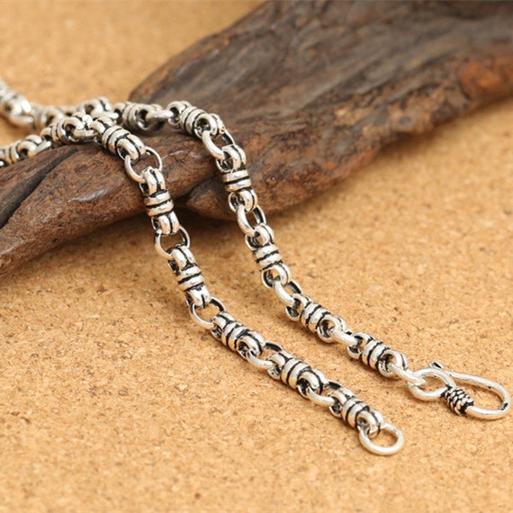 アクセサリー Vintage Silver Knot Chain Necklace 925 Vintage Silver Knot Chain Necklace 925