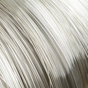 Fils en argent sterling 925, fils ronds, fil doux et demi-dur 0,3 mm, 0,4 mm, 0,5 mm, 0,6 mm, 0,7 mm, 0,8 mm, 0,9 mm, 1 mm, 1,2 mm, 1,5 mm, 3,28 pieds 100 cm image 4