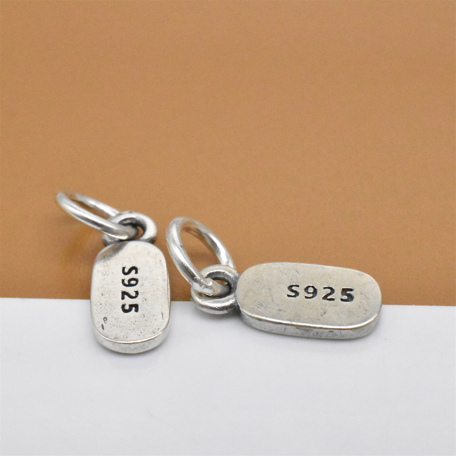 6 Sterling Silver Chinese Wealth Charms 925 Silver Wealthy Etsy