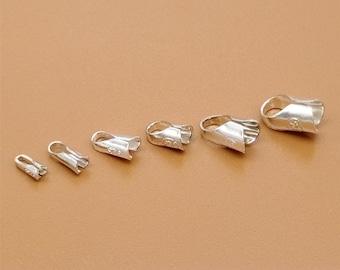 2x OXIDIZED STERLING SILVER DOME PENDANT END CAP TASSEL CONNECTOR BEAD #2580 2x OXIDIZED STERLING SILVER DOME PENDANT END CAP TASSEL CONNECTOR BEAD #2580