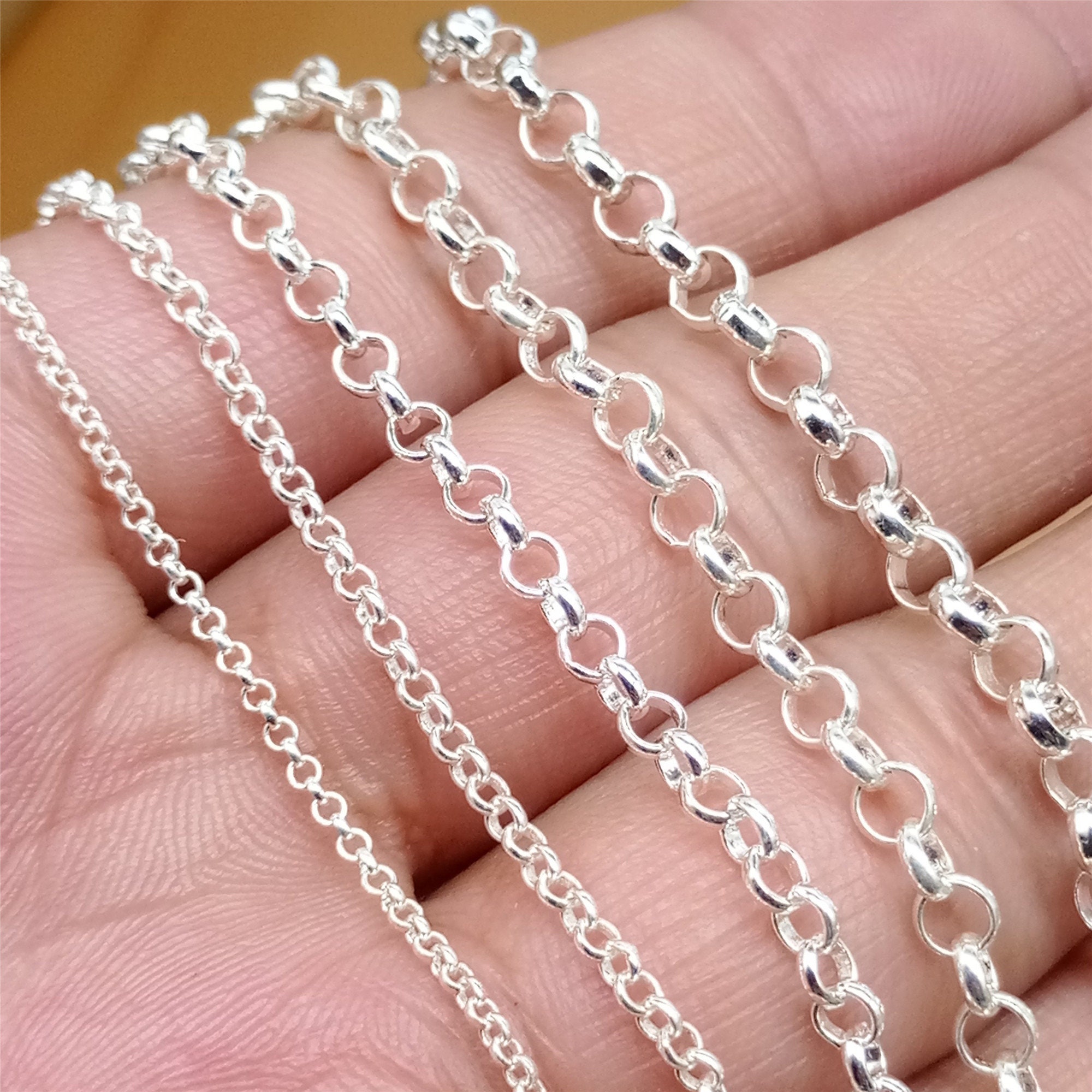 Rolo chain bracelet - Etsy 日本