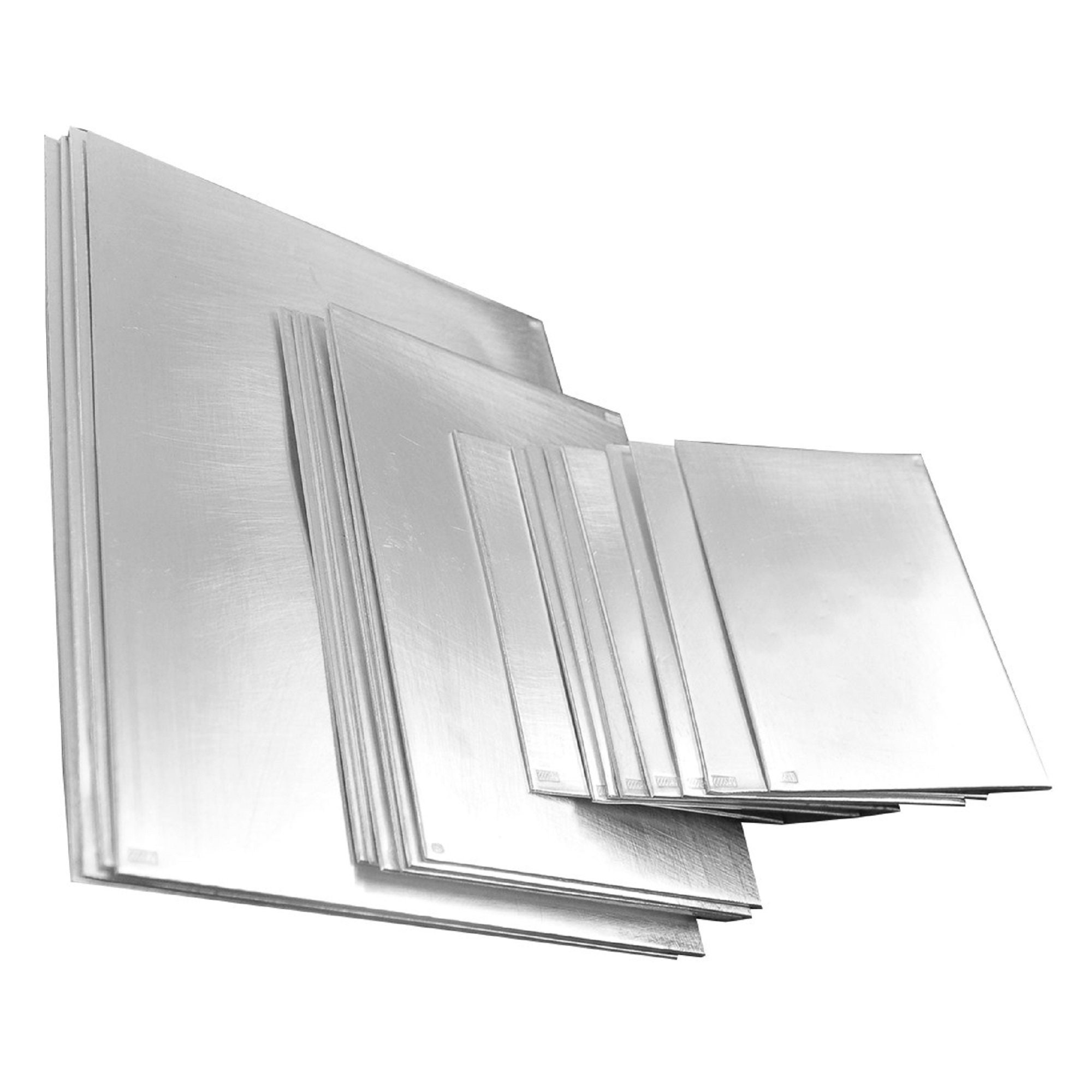 4x 6 Sterling Silver Sheets - 18, 20, 22, 24 Gauge
