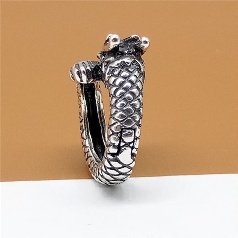 Bracelet Clasp 925 Silver Dragon Lobster Clasp Oxidized Claw Lobster Clasp Sterling Silver Dragon Lobster Clasp Necklace Clasp