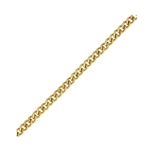 14K Gold Filled Curb Chains, Bulk Gold Filled Curb Chain, Unfinished Chain Footage 0.9mm 1mm 1.17mm 1.5mm, Length 3.28 Feet(about 1 meter)