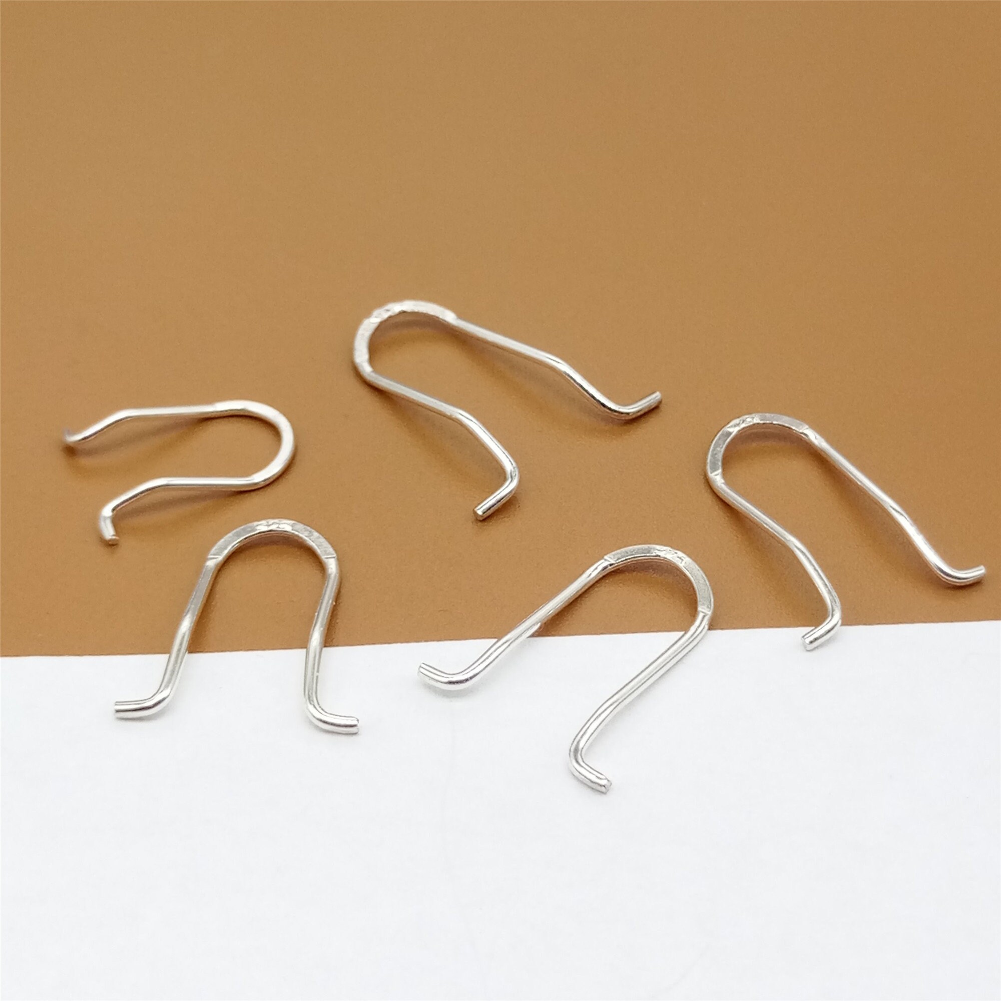4 Pairs of 925 Sterling Silver Earring Hooks w/ Box Chain Threader -  AliExpress