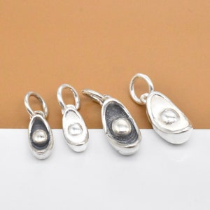 4 Sterling Silver Ingot Charms 3D, 925 Silver Ingot Charms, Gold Ingot Charms, Small Money Charms, Necklace Charm, Bracelet Charm