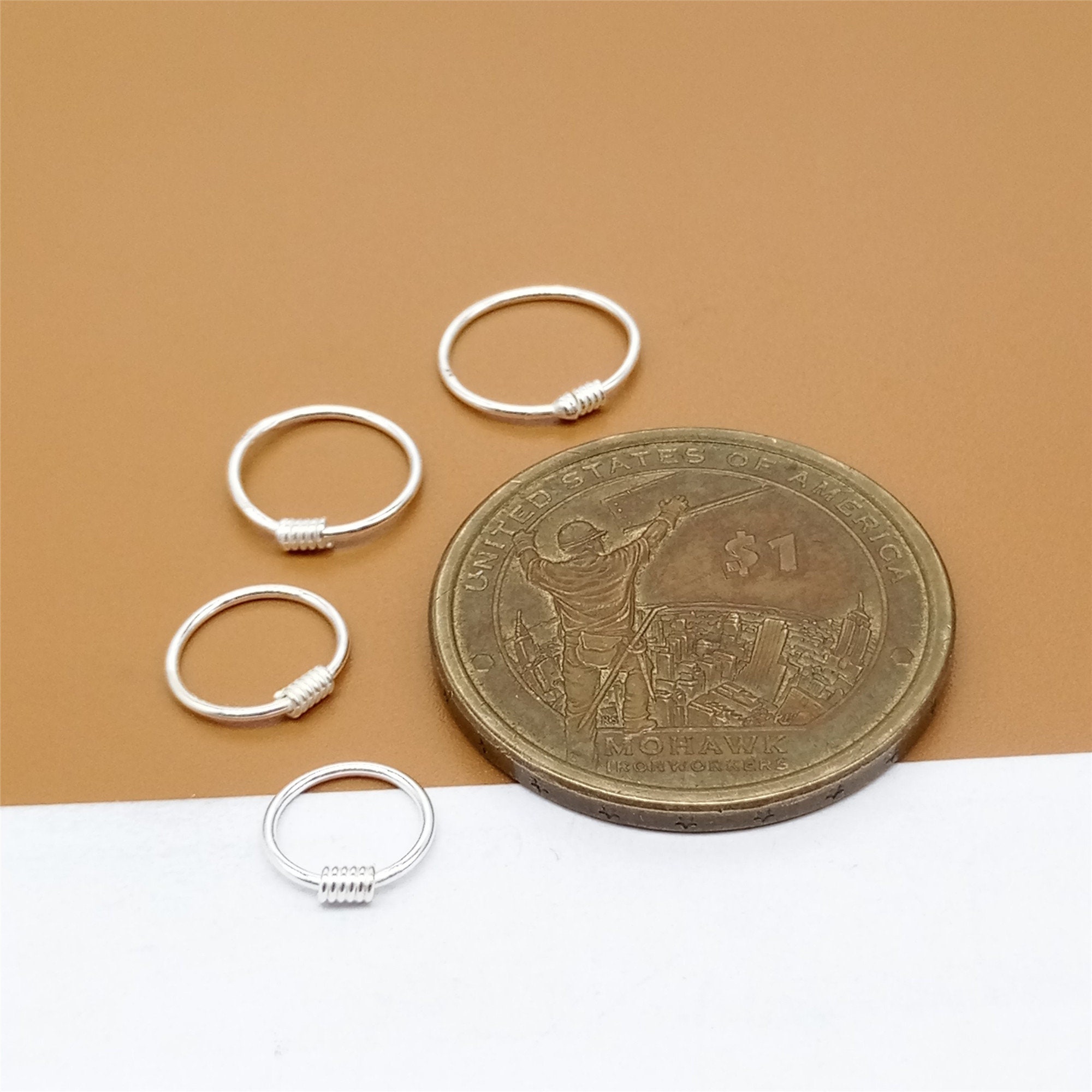 Hoop Earring Ellin Silver - Elk Accessories