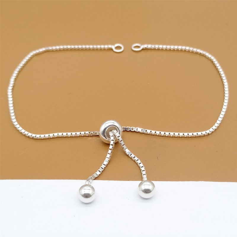 adjustable tie bracelet