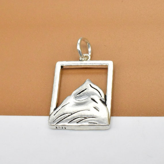 Mountain Range Bracelet Gold on Sterling Silver Adjustable Double Layer Chain Mountain Range Bracelet Gold on Sterling Silver Adjustable Double Layer Chain
