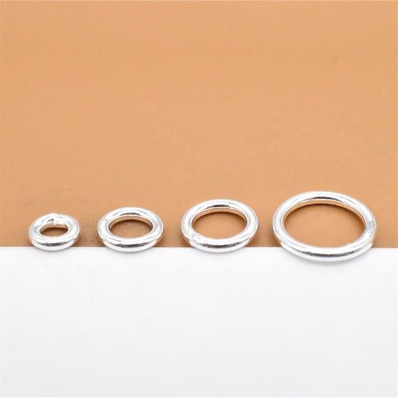 Jump Ring, 4mm Closed 925 Jump Ring, 4mm Closed 925
