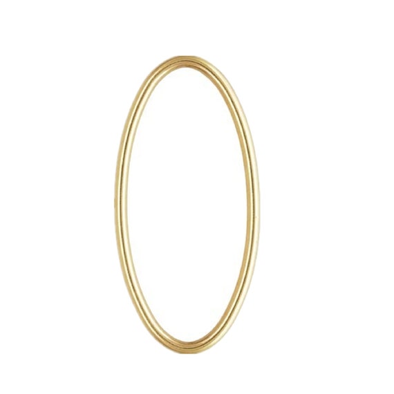 Rose Gold-Filled 14K/20 22 Gauge Oval Jump Ring