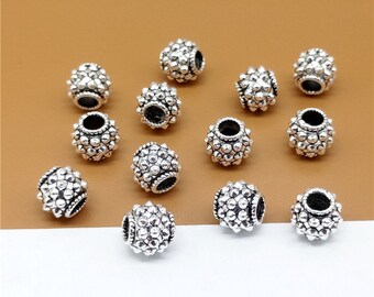 In Jewelry Spacers Genuine 925 Sterling Silver Spacer Beads - 7mm - Foto 11